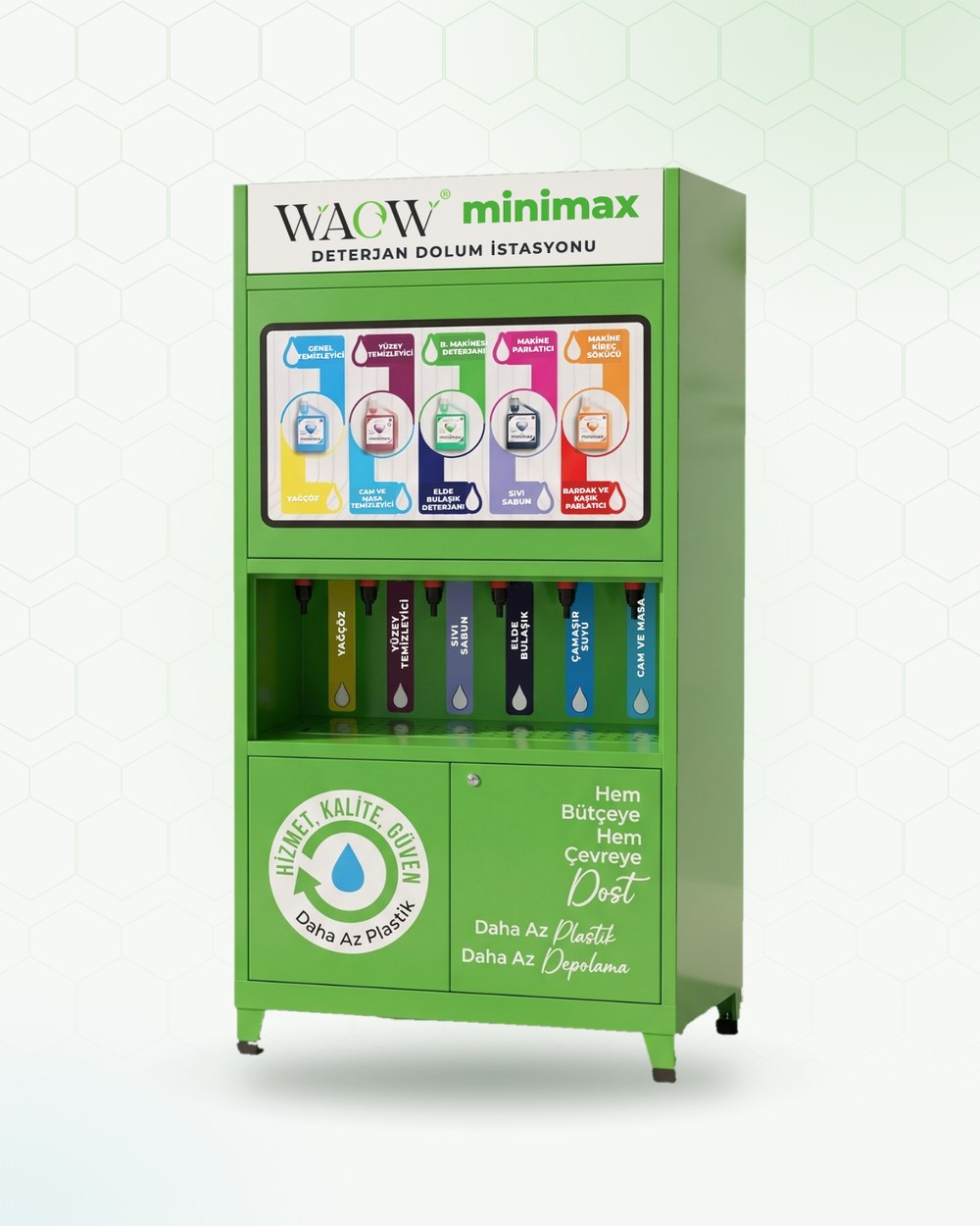 WAOW Minimax deterjan dolum istasyonu
