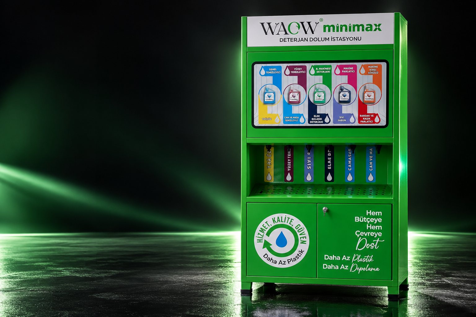 WAOW Minimax deterjan dolum istasyonu