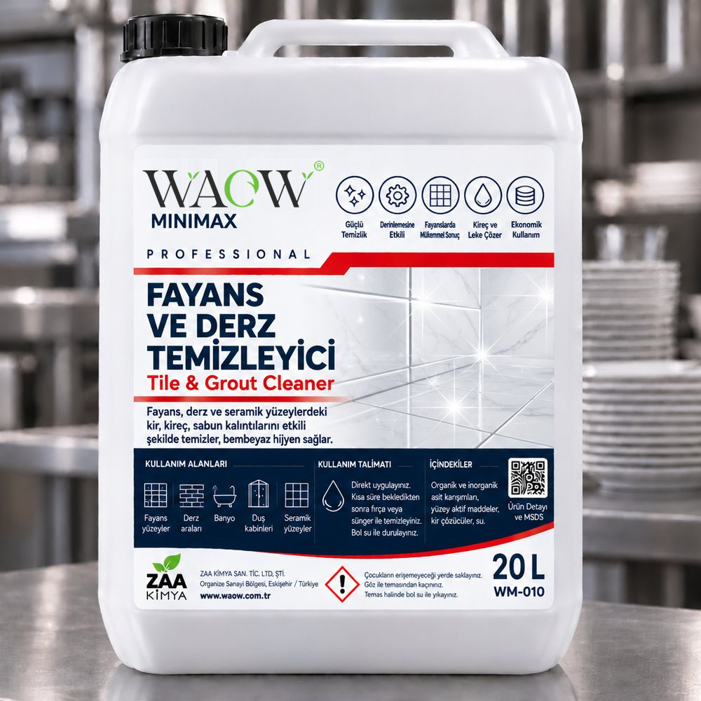 Fayans ve Derz Temizleyici 20 L