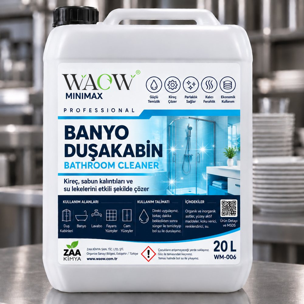 Banyo Duşakabin Temizleyici 20 L